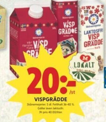 ICA Kvantum Vispgrädde erbjuda