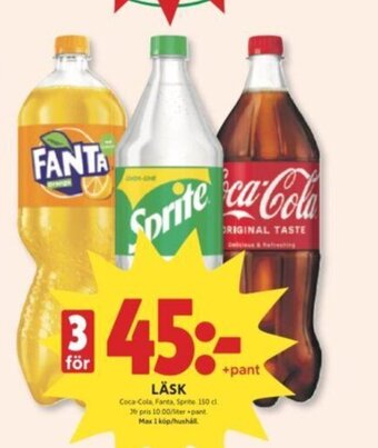 ICA Kvantum Läsk erbjuda
