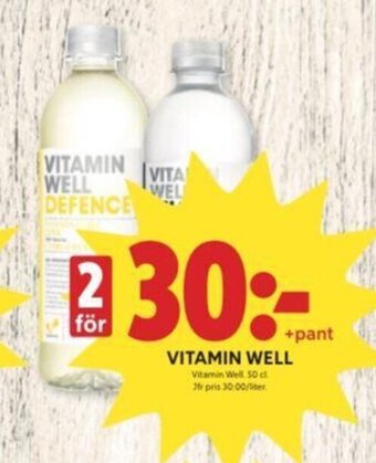 ICA Kvantum Vitamin Well erbjuda