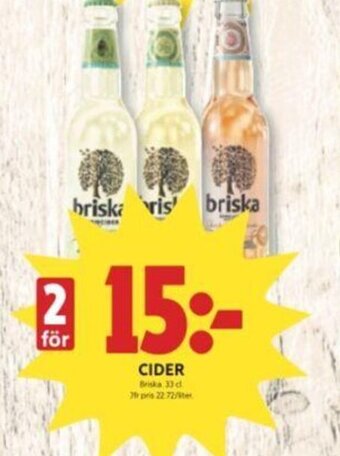 ICA Kvantum Cider erbjuda