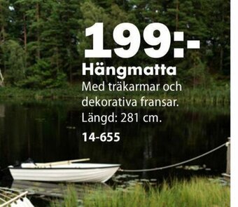 Biltema Hängmatta erbjuda