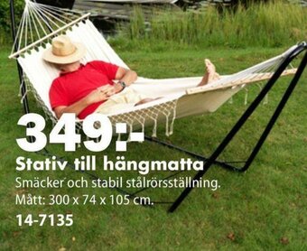 Biltema Stativ Till Hängmatta erbjuda