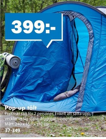 Pop-Up Tält