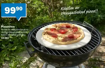 Biltema Pizzasten erbjuda