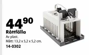 Biltema Råttfälla erbjuda
