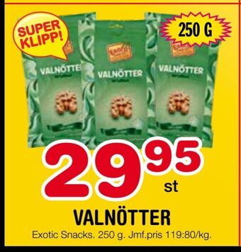 Nya Pulsen Valnötter erbjuda