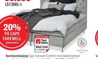 Mio Kontinentalsäng erbjuda
