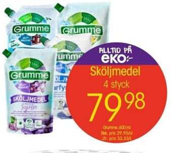 EKO Sköljmedel erbjuda