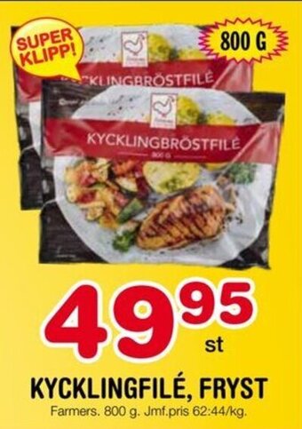 Nya Pulsen Kycklingfilé Fryst erbjuda