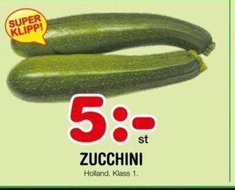 Nya Pulsen Zucchini erbjuda