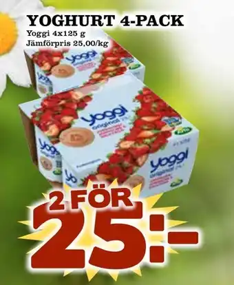 Matvärlden Tensta Yoghurt 4-pack erbjuda