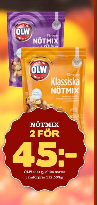 Matvärlden Tensta Nötmix erbjuda