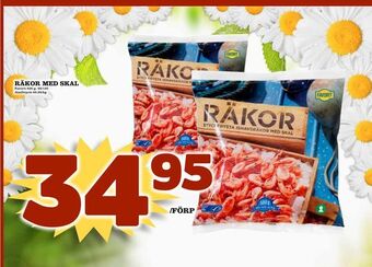 Matdax Räkor med skal erbjuda