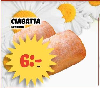 Nelins Ciabatta erbjuda