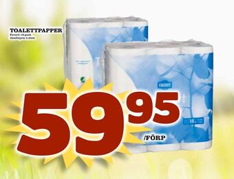 Nya Pulsen Toalettpapper erbjuda