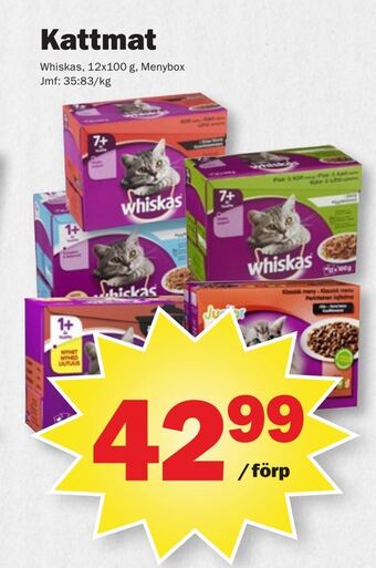 Pekås Kattmat erbjuda