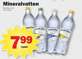 Pekås Mineralvatten erbjuda