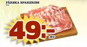Prisma Mat Färska spareribs erbjuda