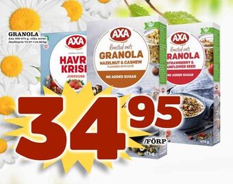 Supergrossen Granola erbjuda