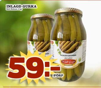Prisma Mat Inlagd gurka erbjuda