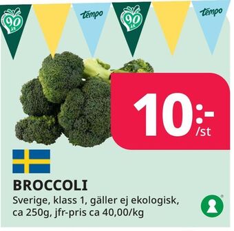 Tempo Broccoli erbjuda
