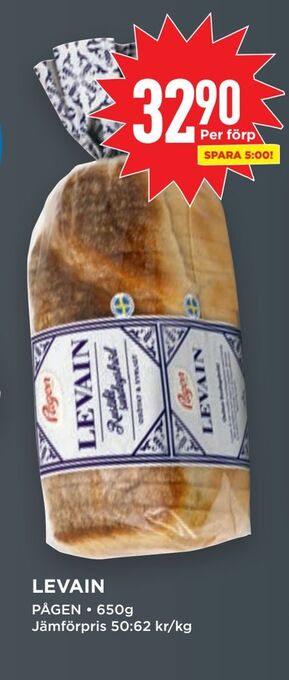 Willys Levain erbjuda