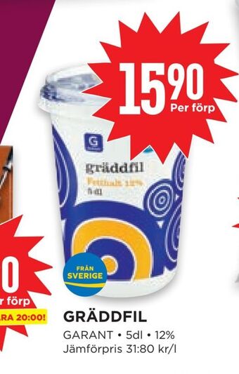 Willys Gräddfil erbjuda