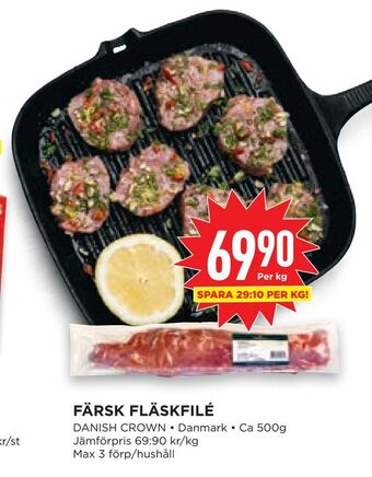 Willys Hemma Färsk fläskfilé erbjuda