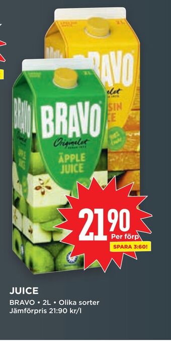 Willys Juice erbjuda