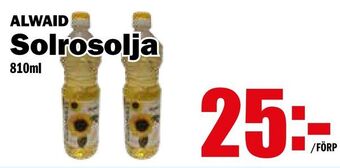 Matdax Solrosolja erbjuda