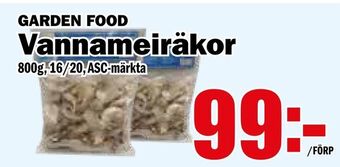 Matdax Vannameiräkor erbjuda