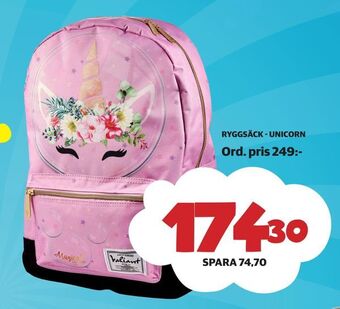 Lekia Ryggsäck - unicorn erbjuda