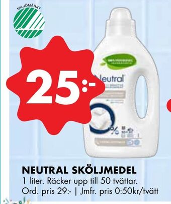 ÖoB Neutral sköljmedel erbjuda