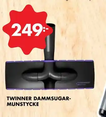 Twinner dammsugar- munstycke