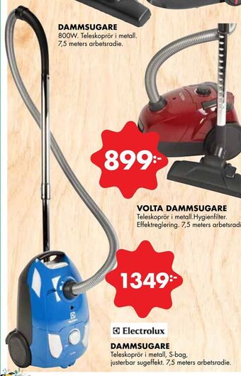 ÖoB Dammsugare erbjuda