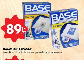 ÖoB Dammsugarpåsar erbjuda
