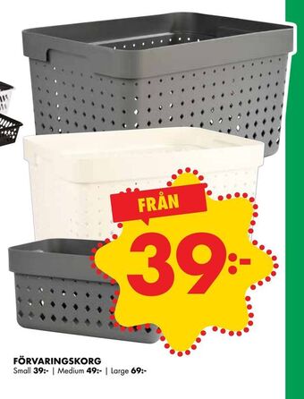 ÖoB Förvaringskorg erbjuda