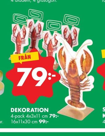 ÖoB Dekoration erbjuda