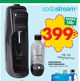 Sodastream kolsyremaskin