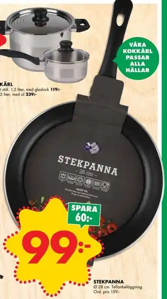 ÖoB Sodastream stekpanna erbjuda