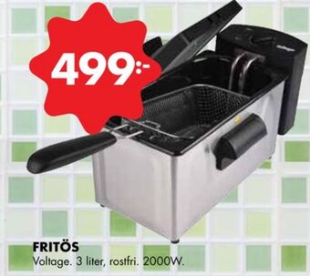 ÖoB Voltage fritös erbjuda