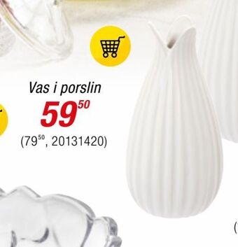 Guldfynd Vas i porslin erbjuda