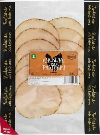 City Gross Kyckling pastrami erbjuda