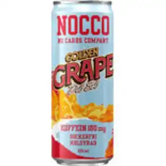 Grape bcaa energidryck burk nocco 33cl