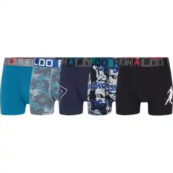 Åhléns Cr7 5-pack "boys line" trunk - bomull - flerfärgad erbjuda