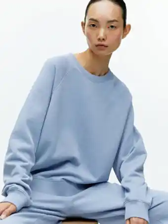 ARKET Soft french terry sweatshirt erbjuda