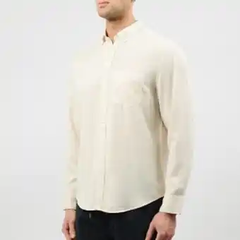 Brothers Baker regular skjorta offwhite erbjuda