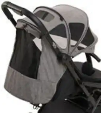 Beemoo easy fly/easy fly lux breezy sufflett + bältesskydd, grey mélange