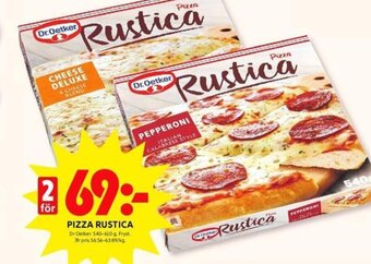 ICA Kvantum Pizza Rustica erbjuda