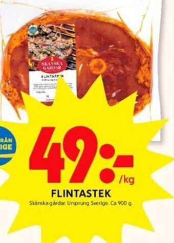 ICA Kvantum Flintastek erbjuda
